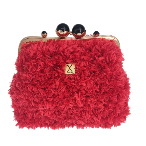 Τσάντα Bloom Luxe - Κόκκινη